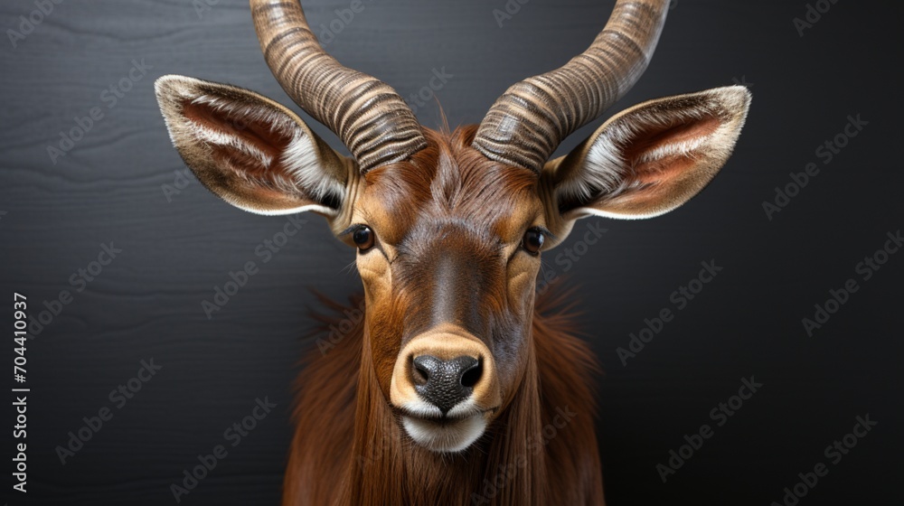 Saola animal jungle mountain forest zoo park Saola animal jungle mountain forest zoo park