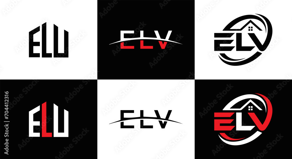 ELV logo. E L V design. White ELV letter. ELV, E L V letter logo design. Initial letter ELV letter logo set, linked circle uppercase monogram logo. E L V letter logo vector design. ELV logo. E L V design. White ELV letter. ELV, E L V letter logo design. Initial letter ELV letter logo set, linked circle uppercase monogram logo. E L V letter logo vector design.