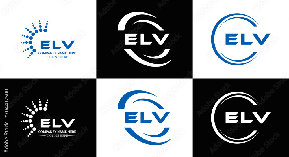 ELV logo. E L V design. White ELV letter. ELV, E L V letter logo design. Initial letter ELV letter logo set, linked circle uppercase monogram logo. E L V letter logo vector design. ELV logo. E L V design. White ELV letter. ELV, E L V letter logo design. Initial letter ELV letter logo set, linked circle uppercase monogram logo. E L V letter logo vector design.