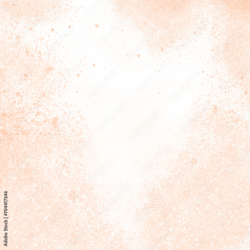 Fototapeta premium Peach color powder explosion