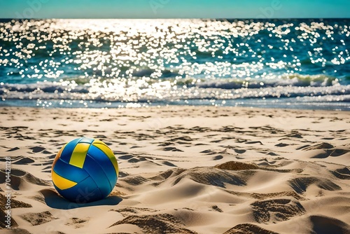 ball on the beach