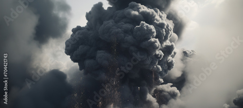 fire smoke bomb explosion, gas, burn 16
