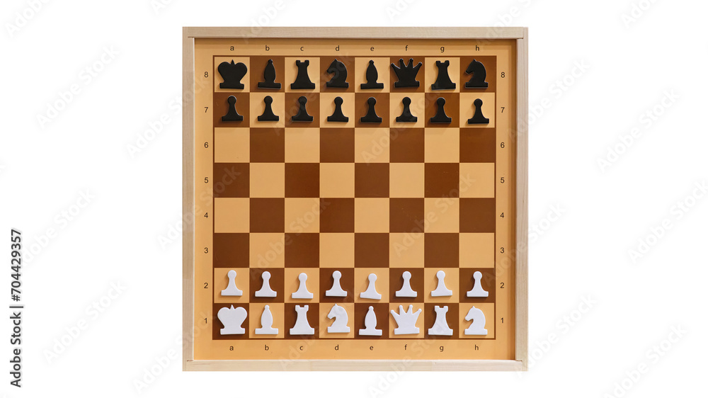 The arrangement of the pieces on the chessboard when playing Fischer chess 960 The arrangement of the pieces on the chessboard when playing Fischer chess 960