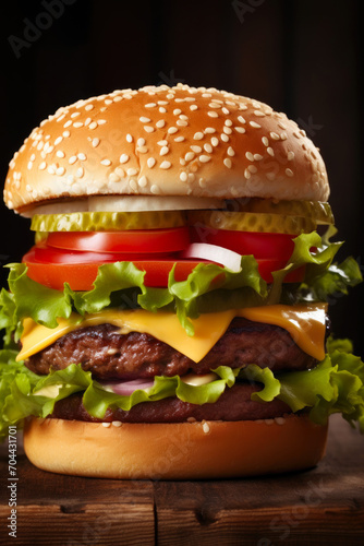 Gourmet Burger: Delicious Fast Food