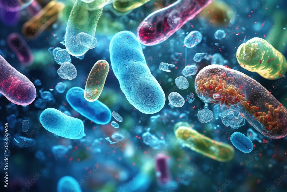 Bacteria biology science microscopic medicine