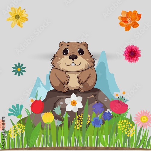 Happy groundhog day wishes images