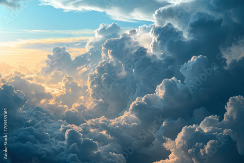 Heavenly Blues: A Ballet of Cloud Layers