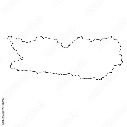 Karten - map of the region of the country Austria