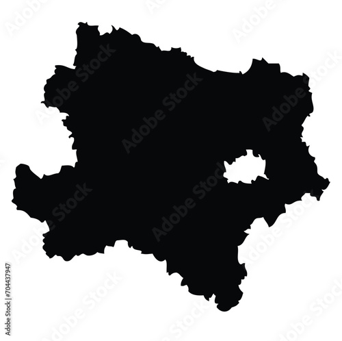 Niederösterreich - map of the region of the country Austria