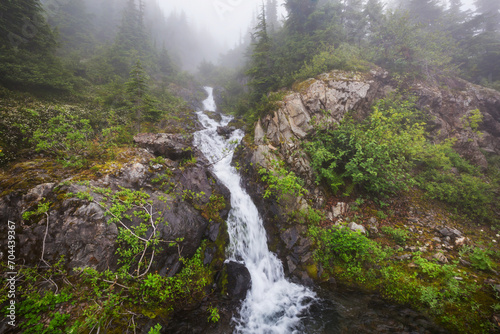 Waterfall on Alaska