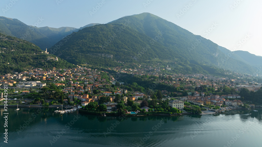Lake Como in Italy, Ossuccio