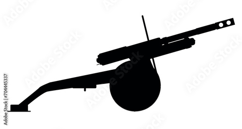World War 2 Style Cannon