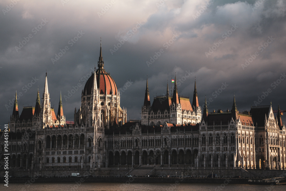 Fototapeta premium Hungarian parliament building.