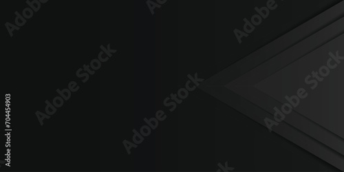 Wallpaper Mural Gray arrowhead triangle. Black gradient paper cut abstract background. Design element for template, card, cover, banner, poster, backdrop, wall. Vector illustration. Torontodigital.ca