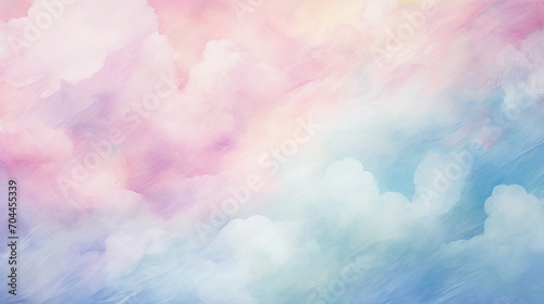 cloud or cotton candy style soft background texture photo