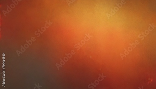 fiery yellow burnt orange copper red brown gray black abstract background color gradient ombre rough grainy noise grungy texture glow light shine template empty space autumn halloween colorful