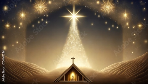 christmas christian nativity scene star of bethlehem christmas background