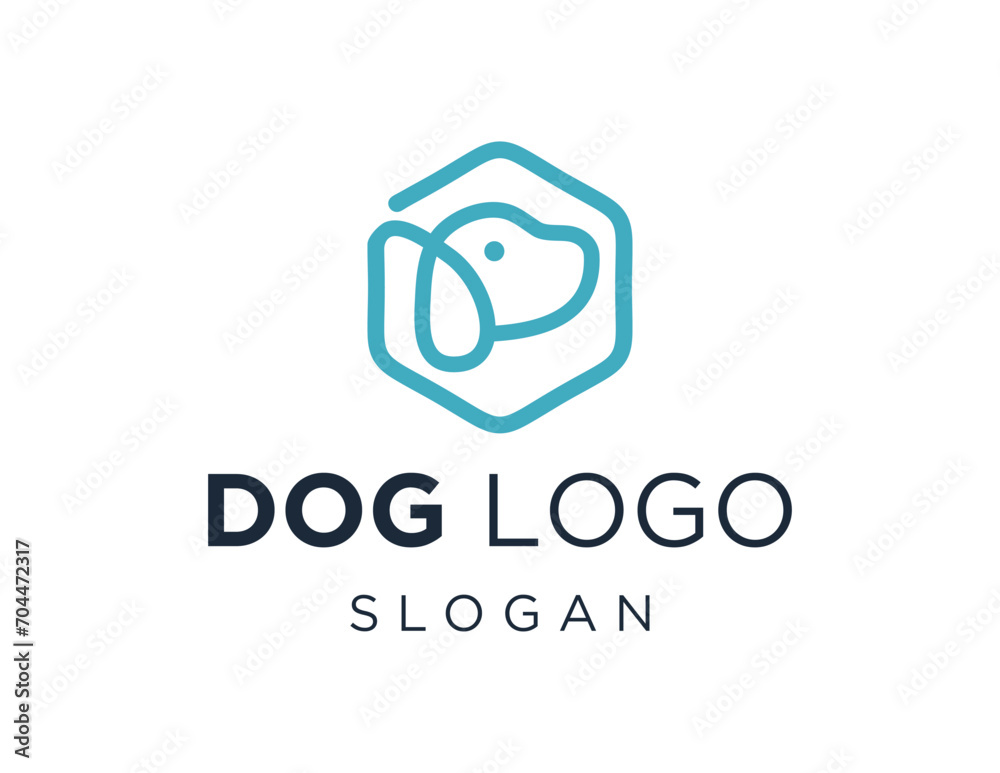 The logo design is about Dog and was created using the Corel Draw 2018 application with a white background. The logo design is about Dog and was created using the Corel Draw 2018 application with a white background.