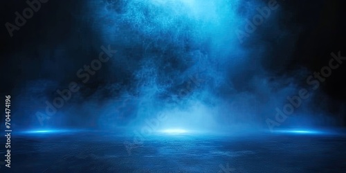 Ethereal nocturne. Intriguing fusion of dark and light capturing essence of mysterious night with abstract elements atmospheric fog and subtle glow ideal for mesmerizing background or creative design