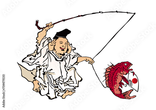 浮世絵　七福神　その35