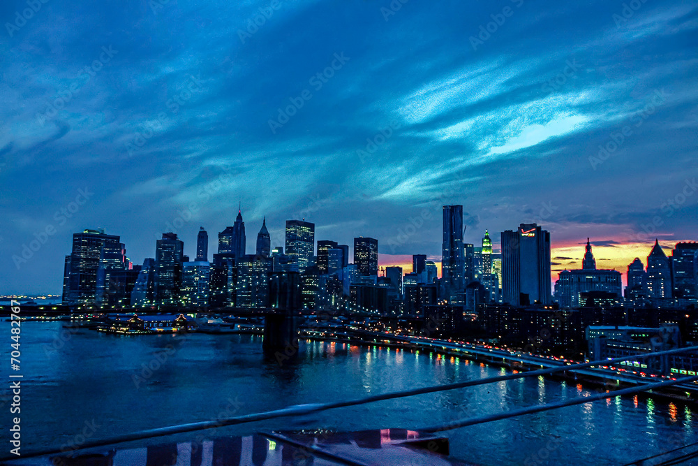 Fototapeta premium Manhatten-Night