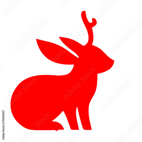  Chinese New Year flat design element