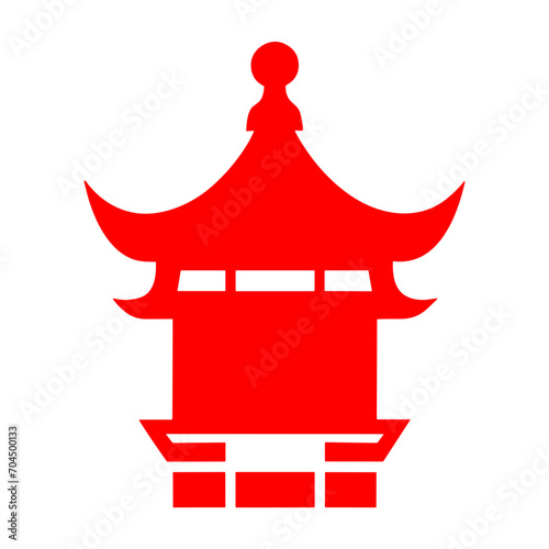  Chinese New Year flat design element