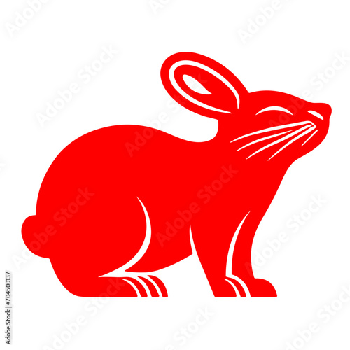  Chinese New Year flat design element