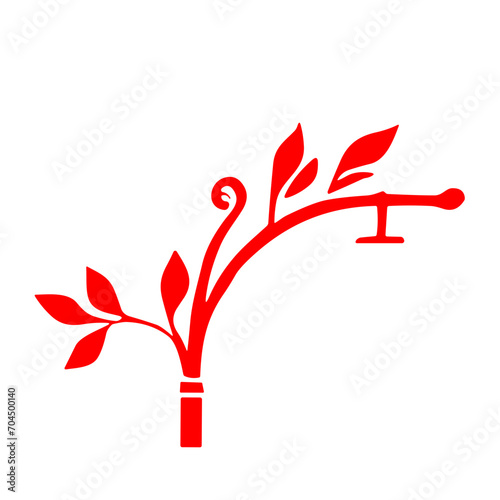  Chinese New Year flat design element