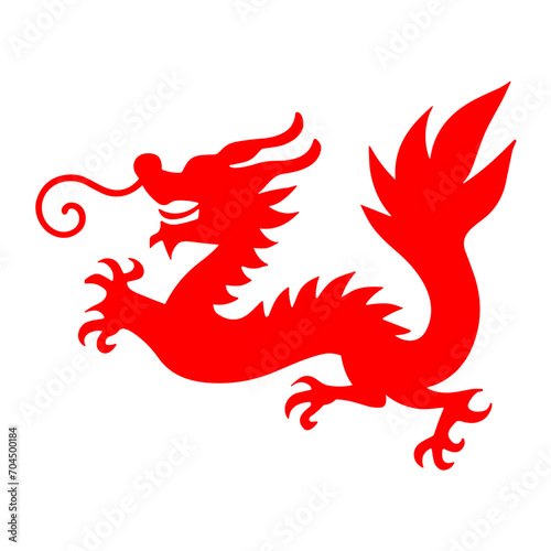  Chinese New Year flat design element