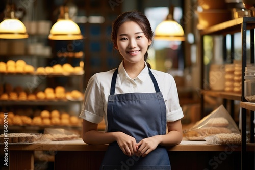 featuring a young Japanese woman who is a talented patissier. 