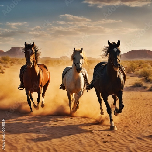 Horses running  © Sajid