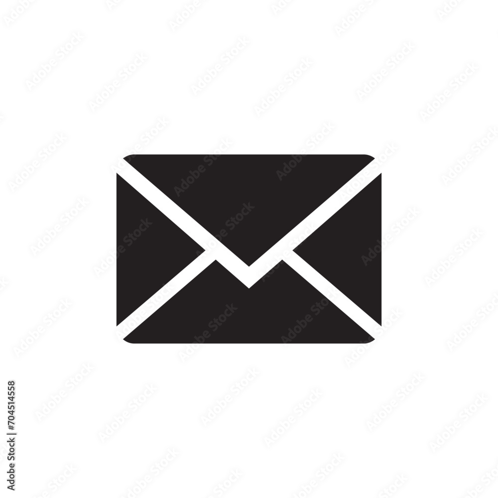 Envelope icon vector, email or incoming message. Mail icon vector for web, computer and mobile app. Message envelope line art icon for apps and websites. Envelope icon vector, email or incoming message. Mail icon vector for web, computer and mobile app. Message envelope line art icon for apps and websites.