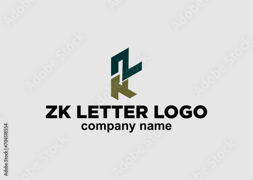Free Download logo zk letter company name - GFXLoad