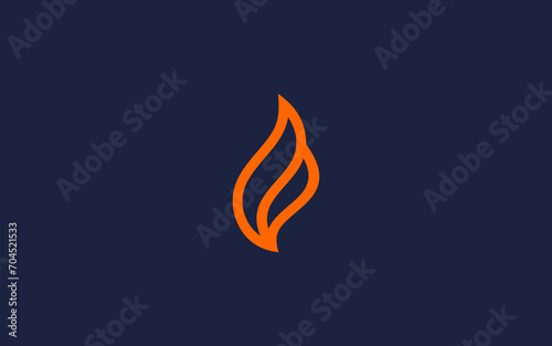 letter f with fire logo icon design vector design template inspiration
