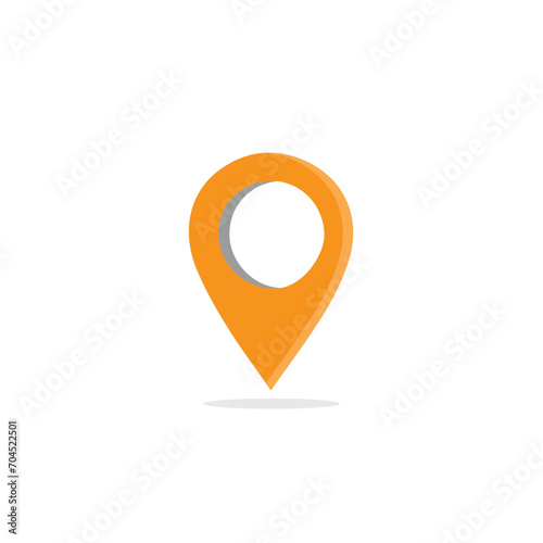 Free Download Map pin location icons. Modern map markers . Vector illustration on a white background. Flat design style modern icon, pointer minimal vector symbol, marker sign - GFXLoad