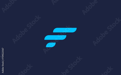 letter f logo icon design vector design template inspiration