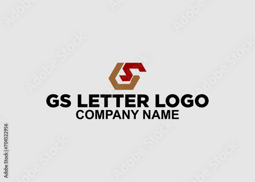 logo gs letter company name