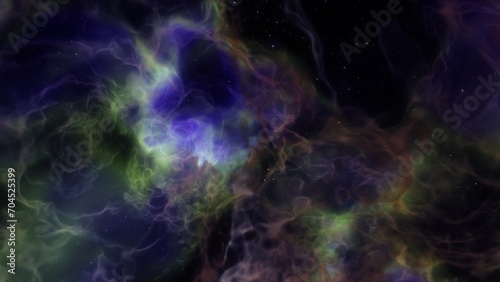 bright nebula  nebula in space  majestic red-purple nebula  beautiful space background 3D render 