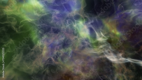 Space nebula, for use with projects on science, research, and education. Illustration 