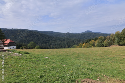 Idyllische Herbstlandschaft im Bayerischen Wald	 photo