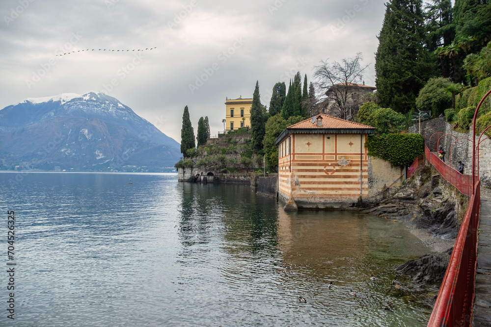 Lakefront of the Romantic village of Varenna