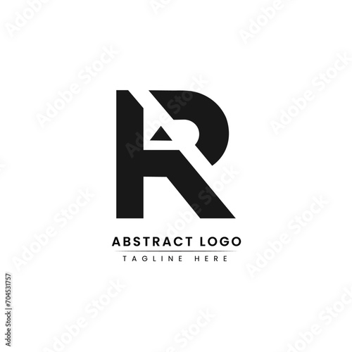 modern letter a and r logo design template. Abstract r a initials monogram logo design, icon for business, template, simple, elegant.