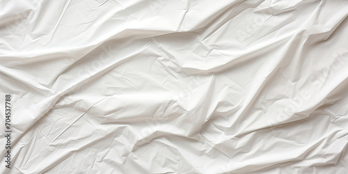 Wallpaper Mural The Art of Wrinkles: A Close-Up of Crumpled White Paper Torontodigital.ca