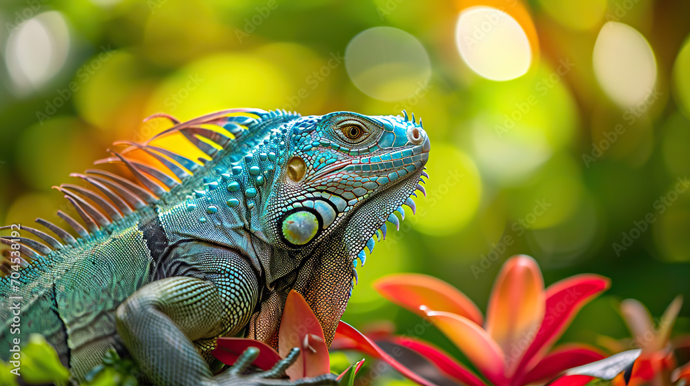 Fototapeta premium Lizard_Iguana