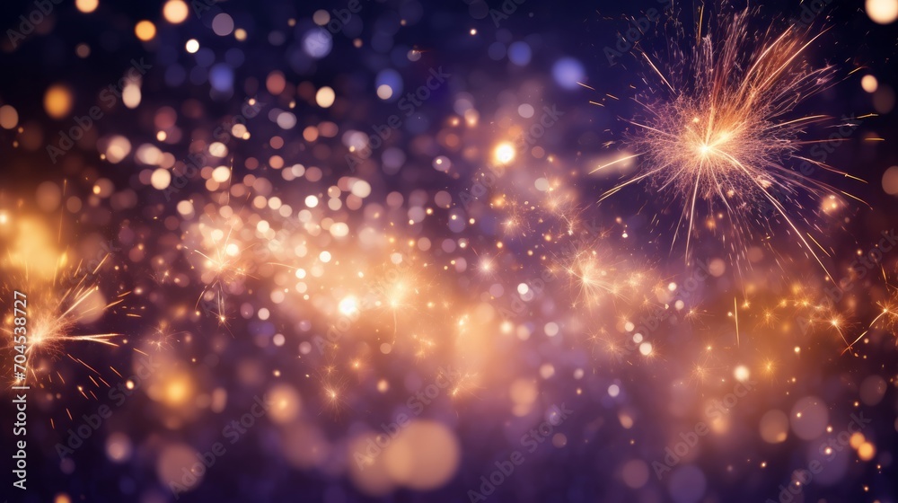 Fireworks Illuminate the Night Sky Fireworks Illuminate the Night Sky