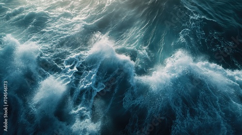 Papel de parede, oceano em uma grande tempestade photo