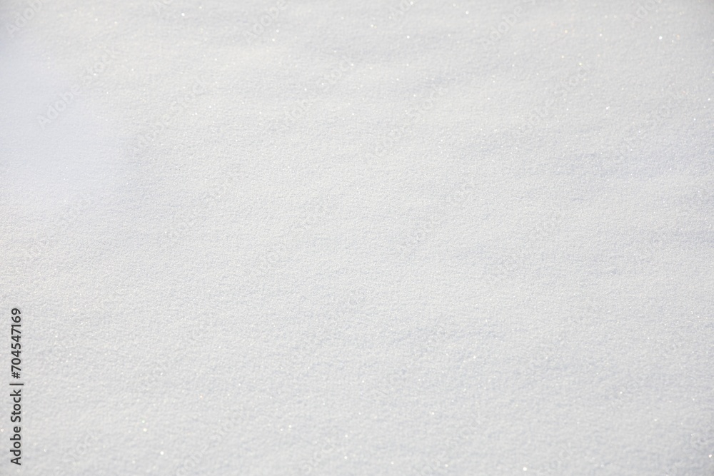 Obraz premium Texture of snow in severe frost