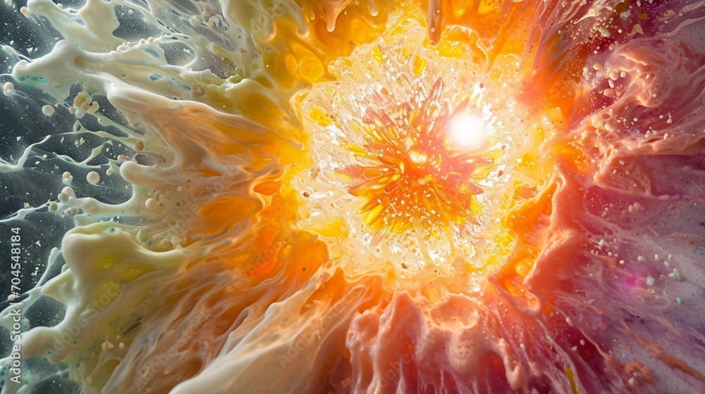 abstract orange background with bubbles, Witness the spectacular birth of the universe in a super-realistic 8k image, where a big bang explosion unfolds with the brilliance of a supernova blast abstract orange background with bubbles, Witness the spectacular birth of the universe in a super-realistic 8k image, where a big bang explosion unfolds with the brilliance of a supernova blast