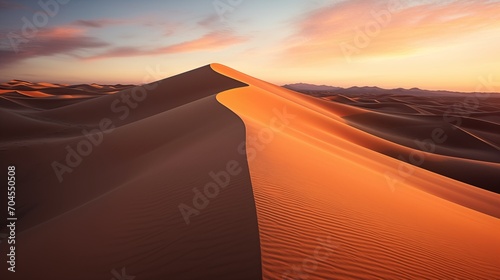 Sunset in the desert © Nick